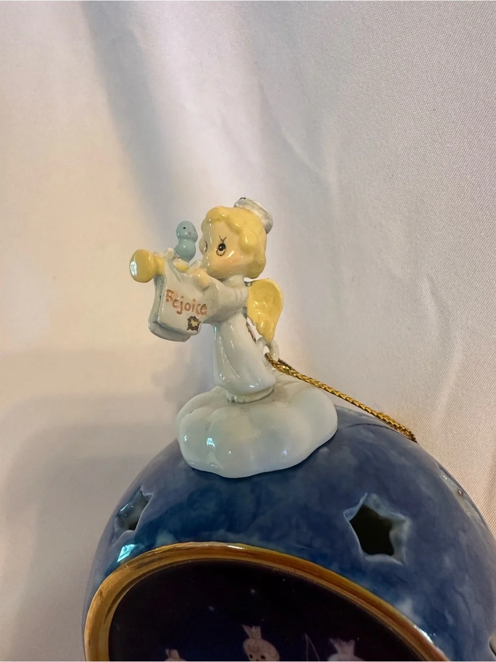 Precious moments they followed the stars Christmas ornament vintage